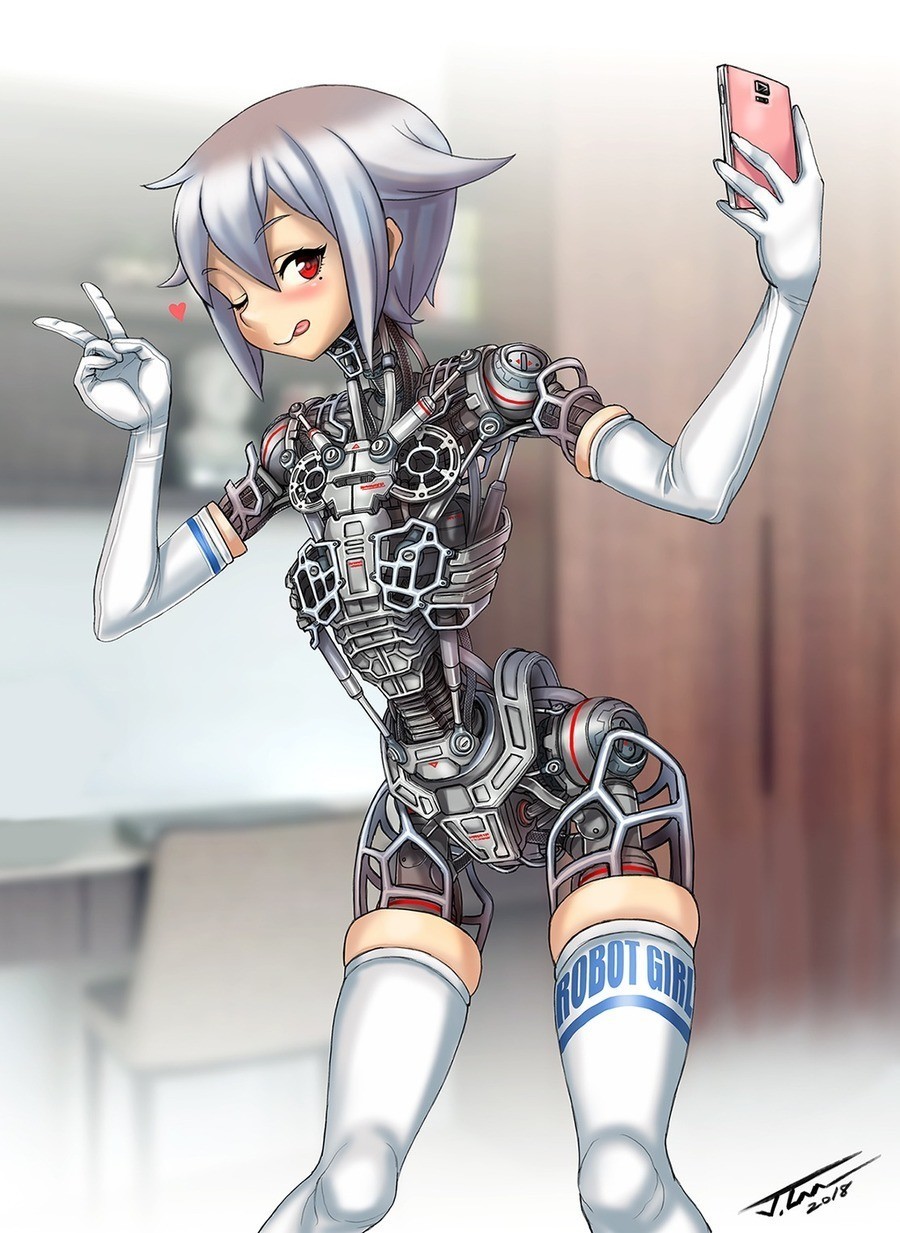 girl, robot, anime, cyberpunk, manga, monstergirl, robotgirl.