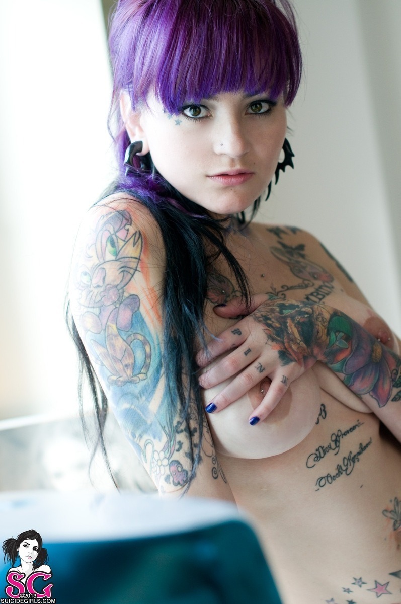 Krito Suicide #nsfw #piercing #Suicidegirls #tattoos posted by homebrew pod...